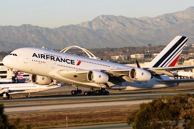 Les avions composant la flotte d'Air France