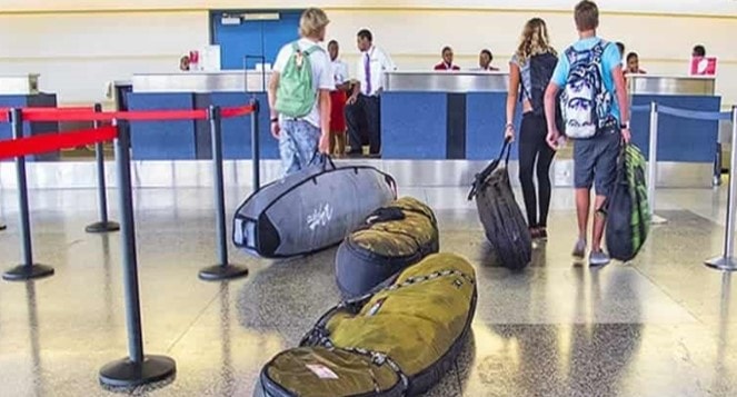 Transporter en avion grand bagage et matériel de sport