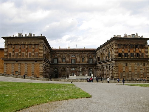 Le Palais Pitti lors d'une visite à Florence