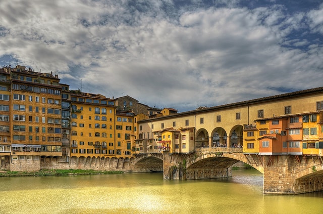 Le Ponte Vecchio lors d'une visite à Florence