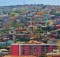 Vue d'une des nombreuses collines de la ville de Valparaiso