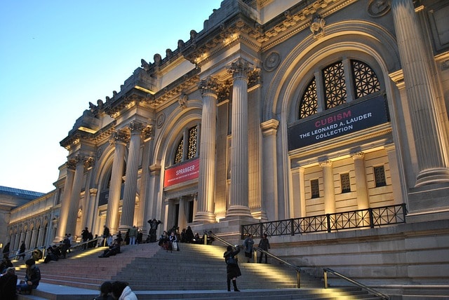 Metropolitan Museum lors d'une visite de la ville de New York
