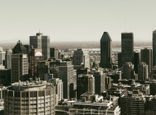 Panorama de la ville de Montréal