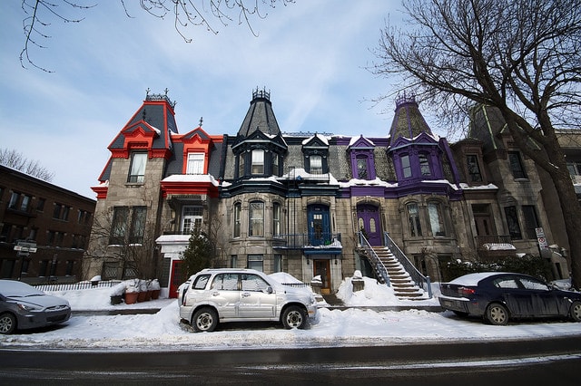 Quartier du Plateau à Montréal