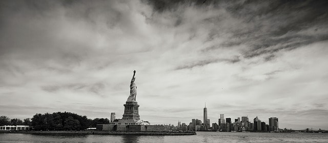 Staten Island et la Statue de la Liberté lors d'une visite de la ville de New York
