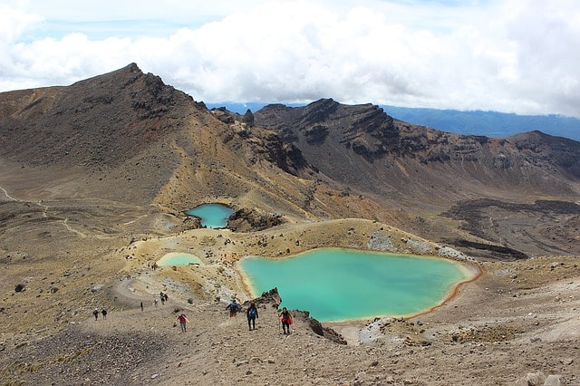 Parc Tongarino et son volcan représentant le Mordor et le Mont Doom