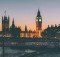 Vue de Big Ben et de la Tamise à Londres. Cadre du tournage Harry Potter