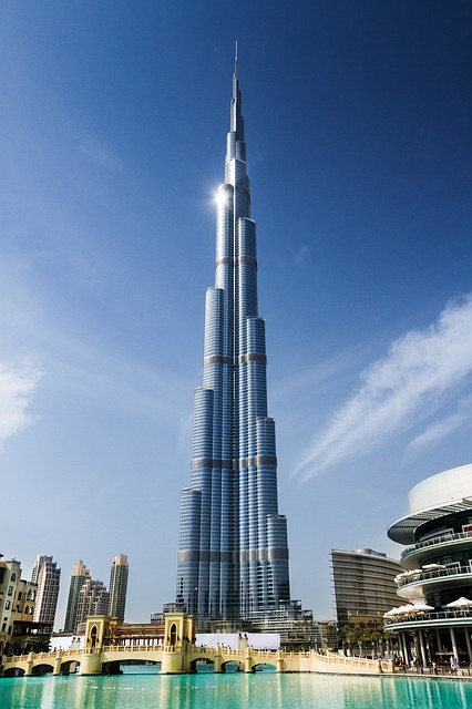 La tour Burj Khalifa de Dubaï.
