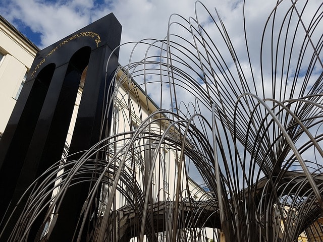 L'arbre de vie dans la grande synagogue de Budapest.