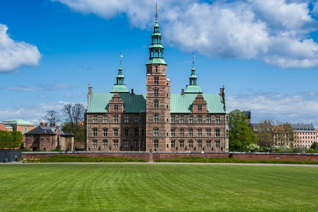 Le magnifique château de Rosenborg de style Renaissance à Copenhague.