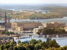 La magnifique ville de Stockholm