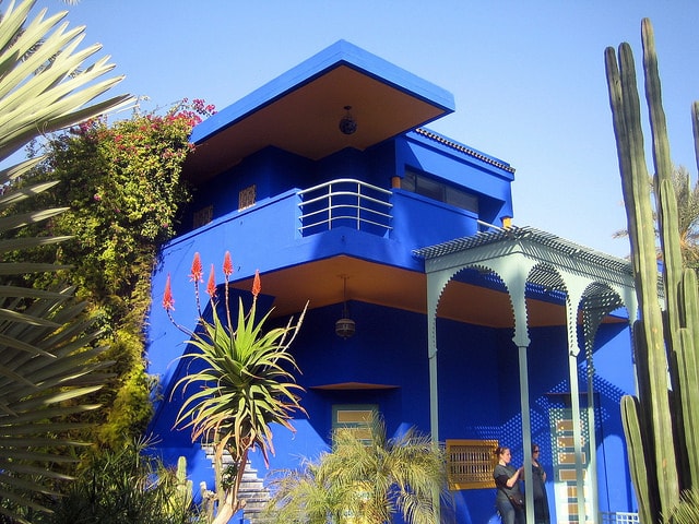 Le musée d'art berbère dans le jardin Majorelle à Marrakech. 