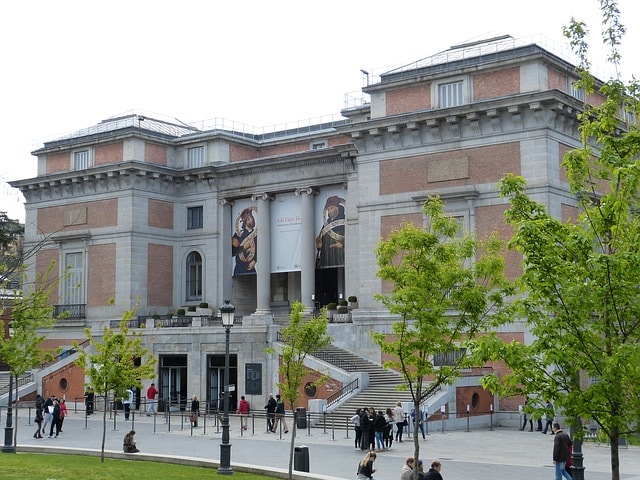 Un des plus importants musées en Europe, le musée Prado à Madrid.