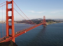 Le Golden Gate Bridge, pont de San Francisco