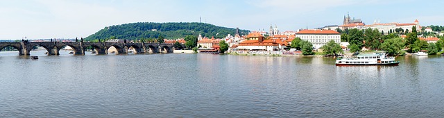 Le Pont Charles à Prague.