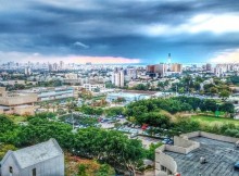 Vue sur la magnifique ville de Tel-Aviv en israël