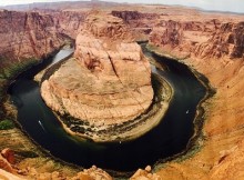 Ressemblant à un fer à cheval, les paysages du Grand Canyon sont extraordinaires.