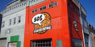 Façade du bâtiment de SOS Labyrinthe à Montréal.