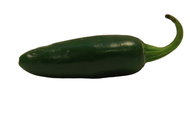 Piment vert, ingrédient de base du Chile relleno en nogada