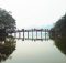 Le pont soleil du lac Hoan Kiem à traverser à Hanoï.