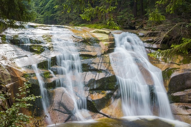 Les cascades de Mumlava.