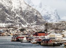 Le village de Reine en Norvège, une belle destination hivernale en 2017.