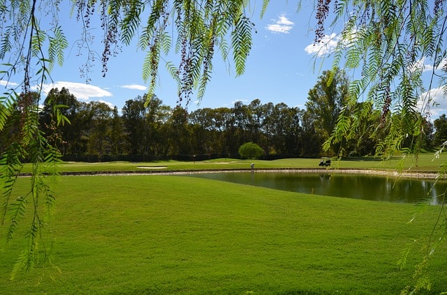 Parcours de Golf à Sentosa.