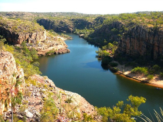 Vue imprenable sur les gorges de Katherine, à Nitmiluk