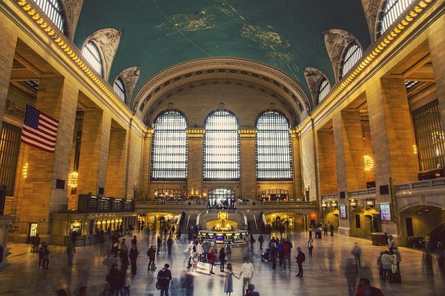 Le hall de la gare Grand Central terminal, New York