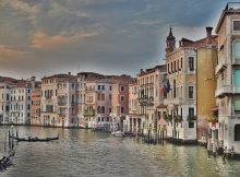 Vue sur le Grand Canal de Venise