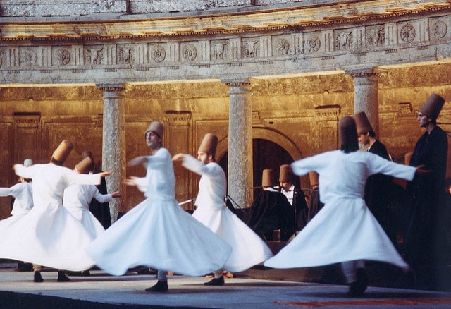 Spectacle de dervice tourneurs à Istanbul