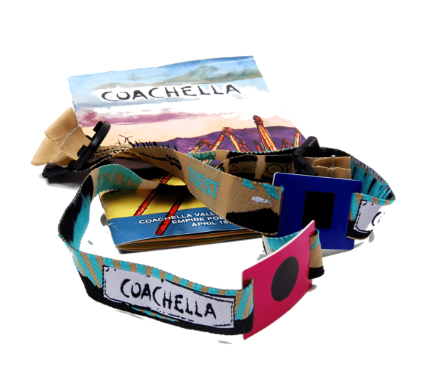 Pass pour le festival Coachella.