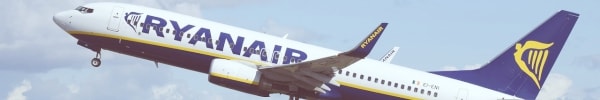 Avion de la compagnie low-cost Ryanair.