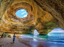 La région d'Algarve au Portugal.