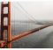 Vue sur le Golden Gate Bridge à San Francisco.