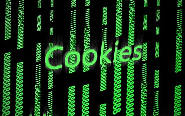 Représentation de cookies déposés dans le navigateur pour enregistrer l'historique de navigation d'un voyageur.