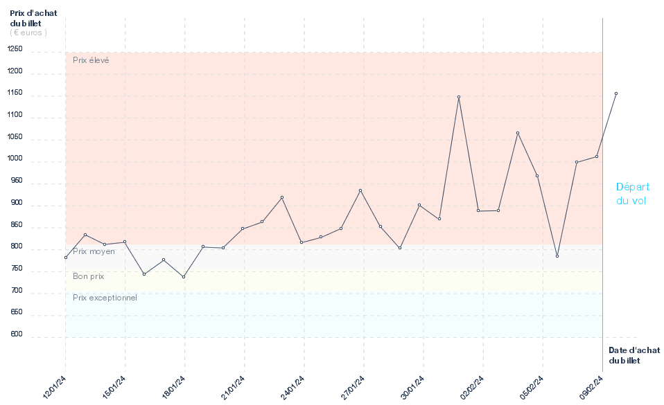 Tarif des billets d'avion Lyon - Male
