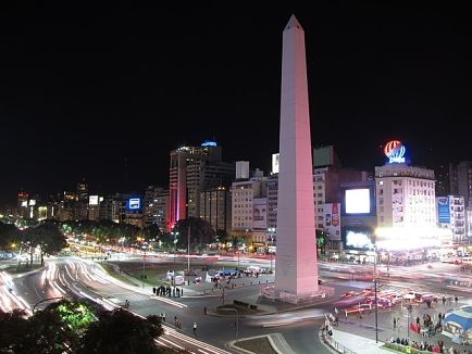 Admirez l'Obélisque sur Plaza de la República avec un billet d'avion pour Buenos Aires.